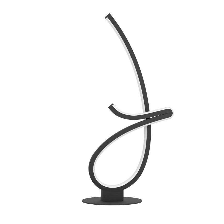 Eglo - LED настолна лампа LED/12W/230V 2700/4000/6500K черна