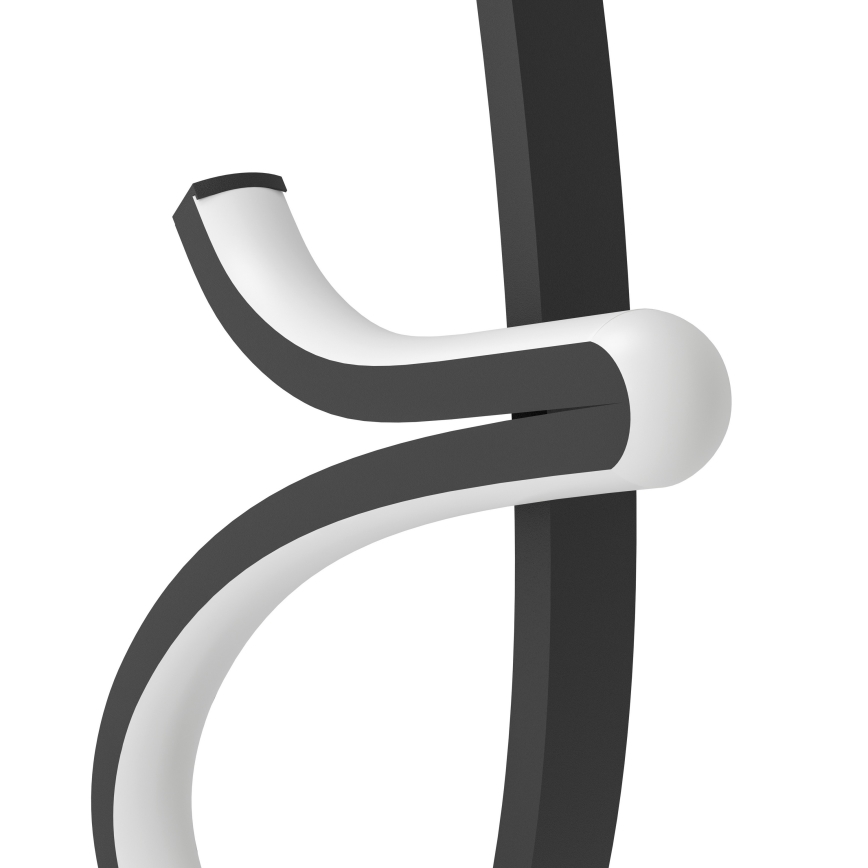 Eglo - LED настолна лампа LED/12W/230V 2700/4000/6500K черна