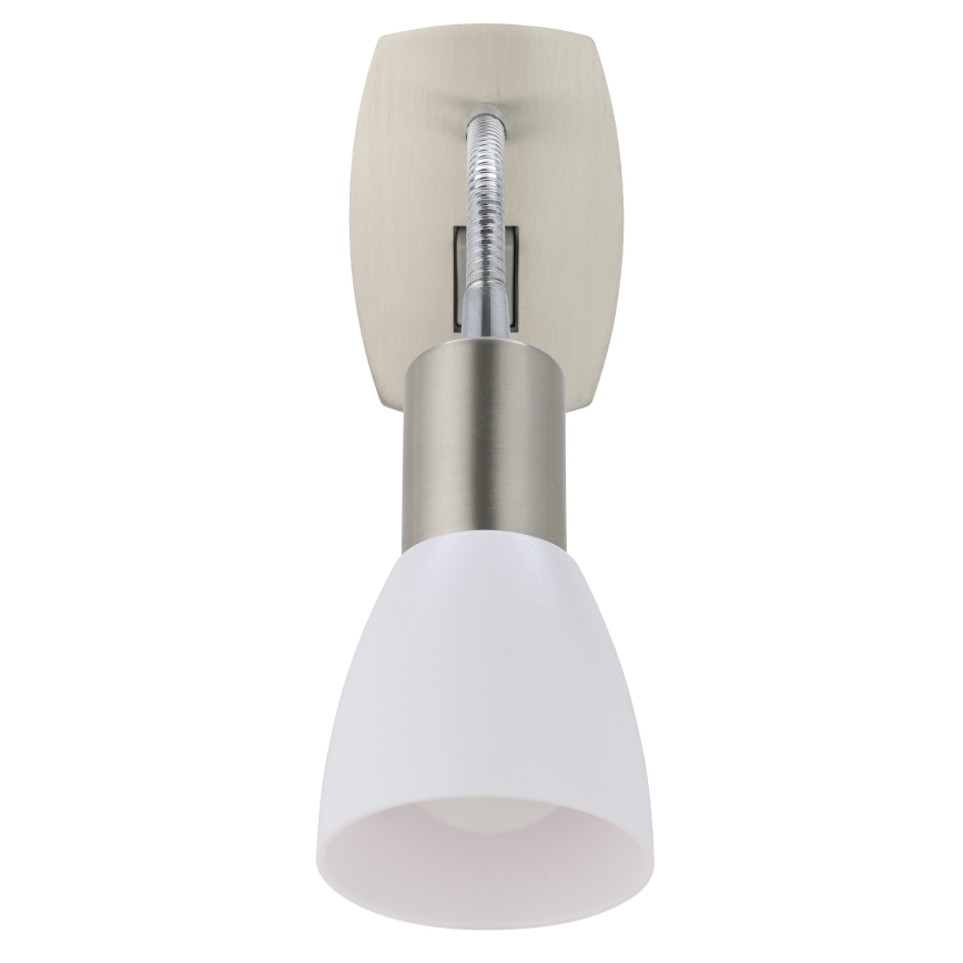 Eglo - Настенна лампа за контакт 1xE14/5W/230V матов хром