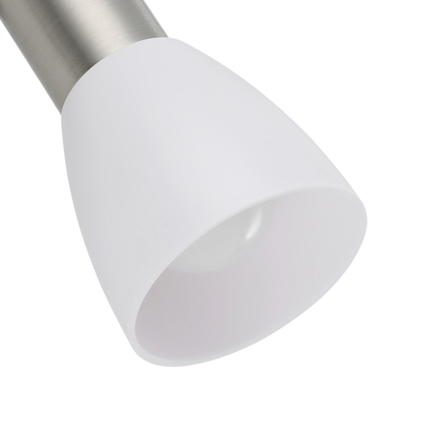 Eglo - Настенна лампа за контакт 1xE14/5W/230V матов хром