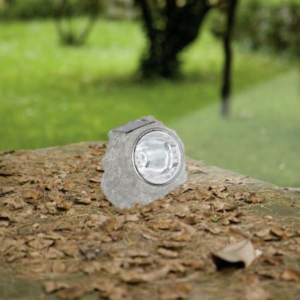 Eglo 90494 - Солар. лампа камък 4xLED/0,06W/1xAA IP44