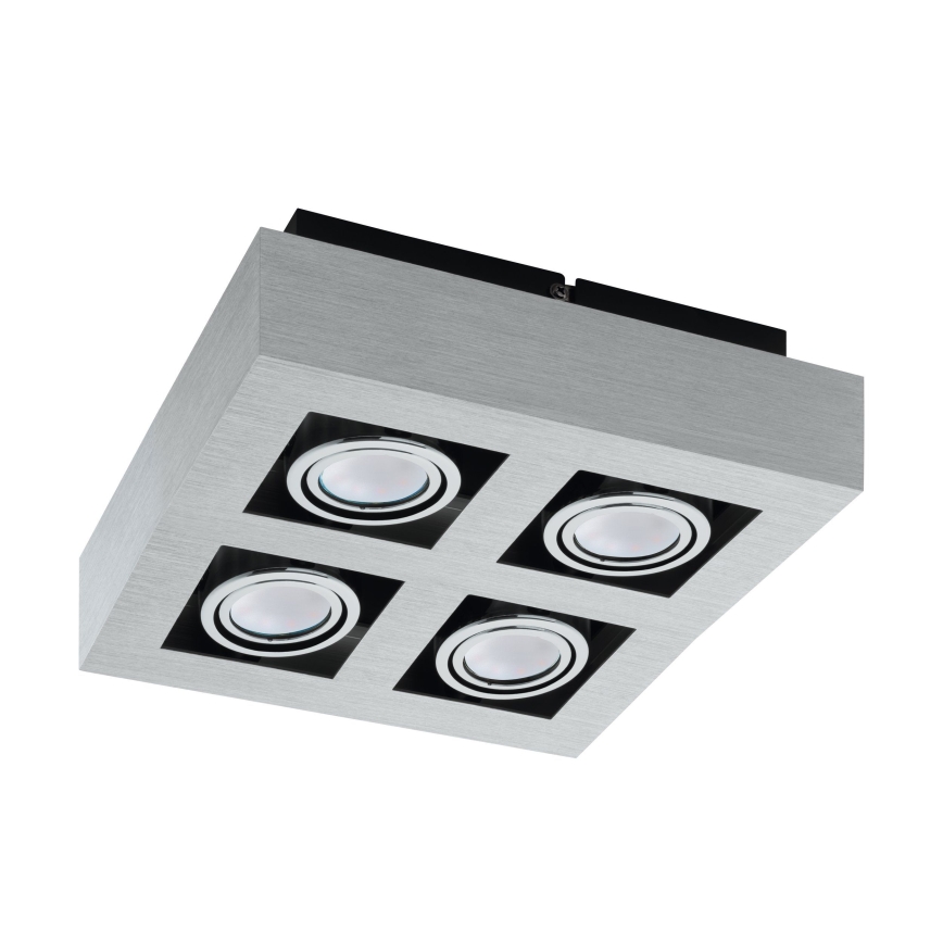 Eglo - LED Спот 4xGU10-LED/5W/230V