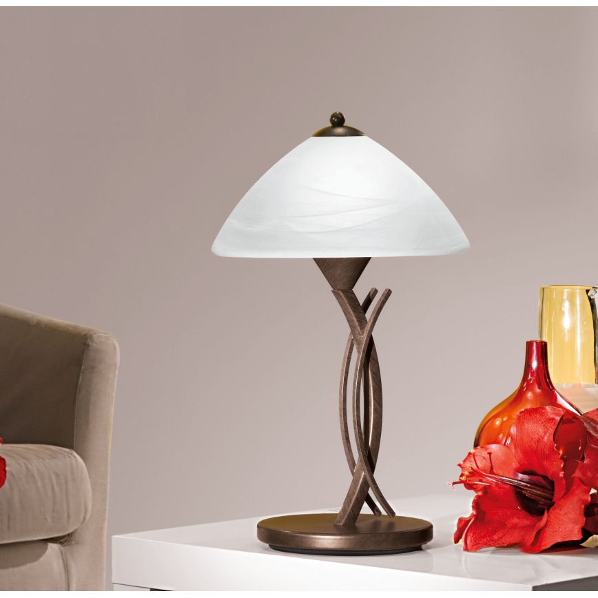 EGLO 91435 - Настолна лампа VINOVO 1xE27/60W/230V