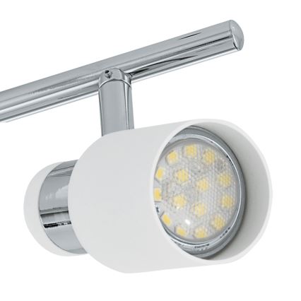 Eglo - LED Точково осветително тяло 4xGU10-LED/5W/230V
