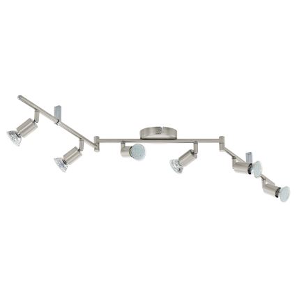 Eglo - LED спот 6xGU10-LED/2,8W/230V