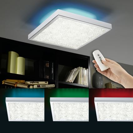 Eglo 92781 - LED Таванна лампа CARDITO LED/19W/230V + 4xLED/3W/230V