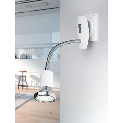 Eglo - LED Точково осветително тяло 1xGU10/2,5W LED