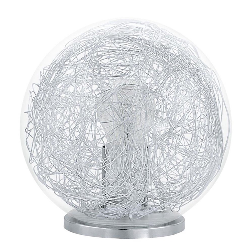 Eglo 93075 - Настолна лампа  LUBERIO 1xE27/60W/230V