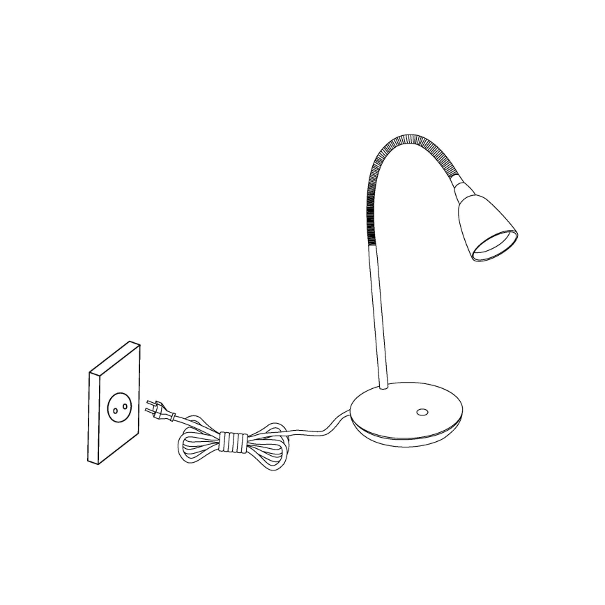 Eglo - LED Настолна лампа 1xLED/3W/230V