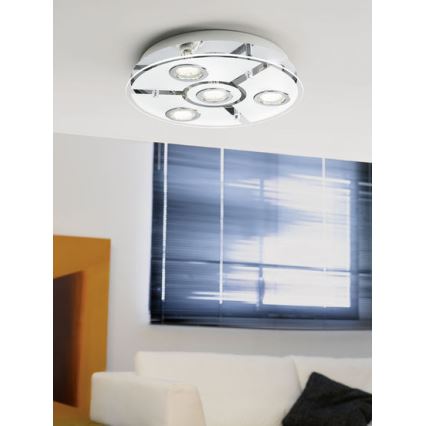 EGLO 93107 - LED Лампа за таван CABO 4xGU10/3W LED
