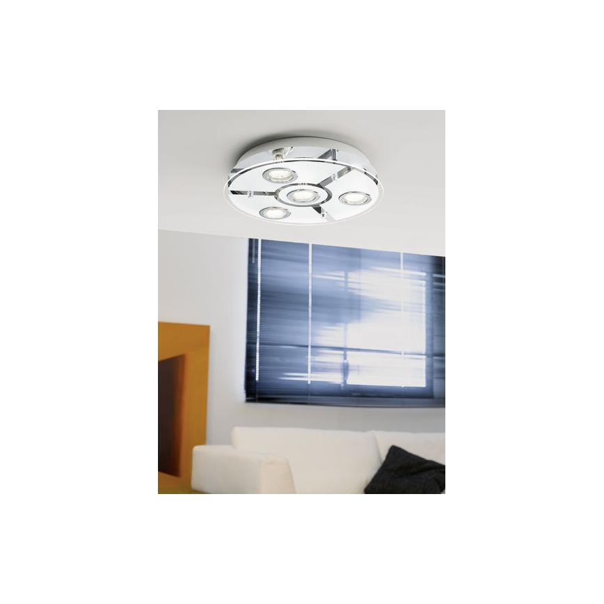 EGLO 93107 - LED Лампа за таван CABO 4xGU10/3W LED