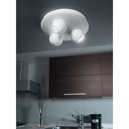 Eglo 93169 - LED Точково осветително тяло NORBELLO 3 3xGU10/5W/230V