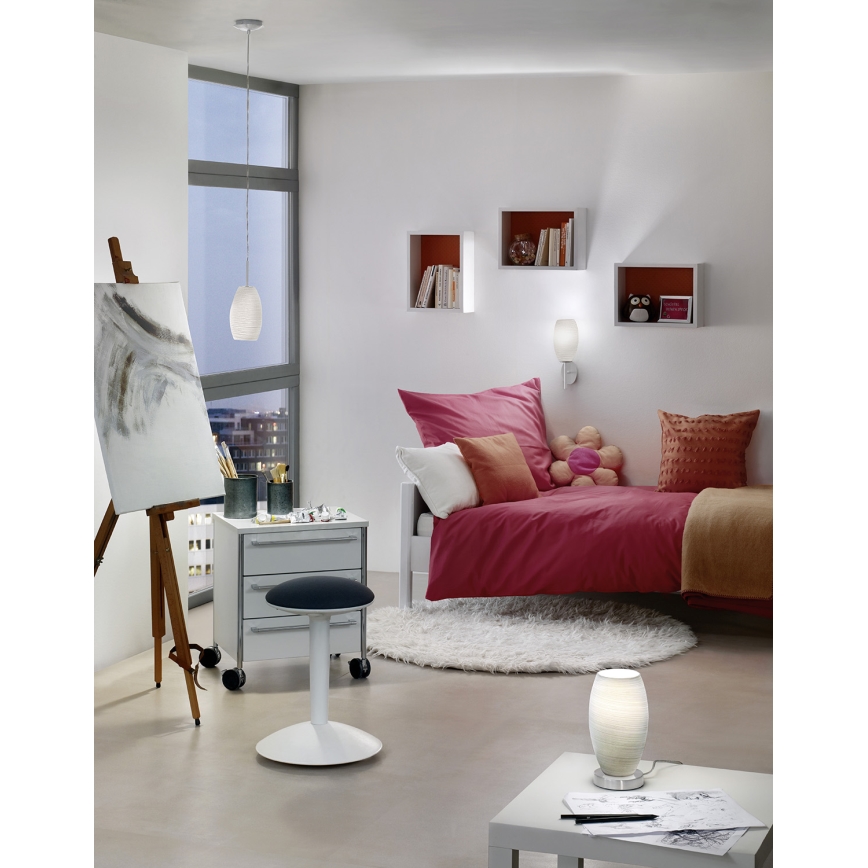EGLO 93188 - LED Полилей на верижка BATISTA 3 1xE27/7W LED