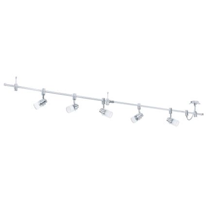 Eglo - LED Точково осветление, луна 5xGU10-LED/5W/230V