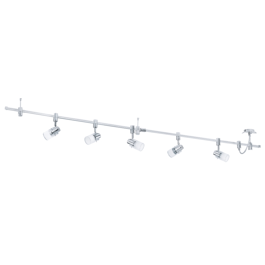 Eglo - LED Точково осветление, луна 5xGU10-LED/5W/230V