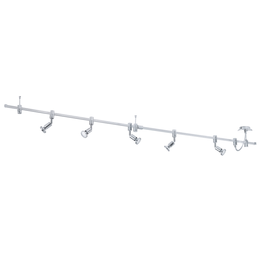 Eglo - LED Точково осветително тяло 5xGU10-LED/3W/230V