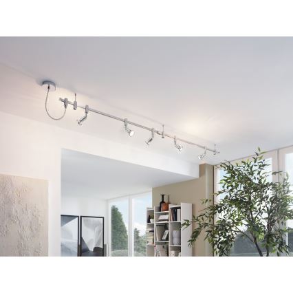 Eglo - LED Точково осветително тяло 5xGU10-LED/3W/230V