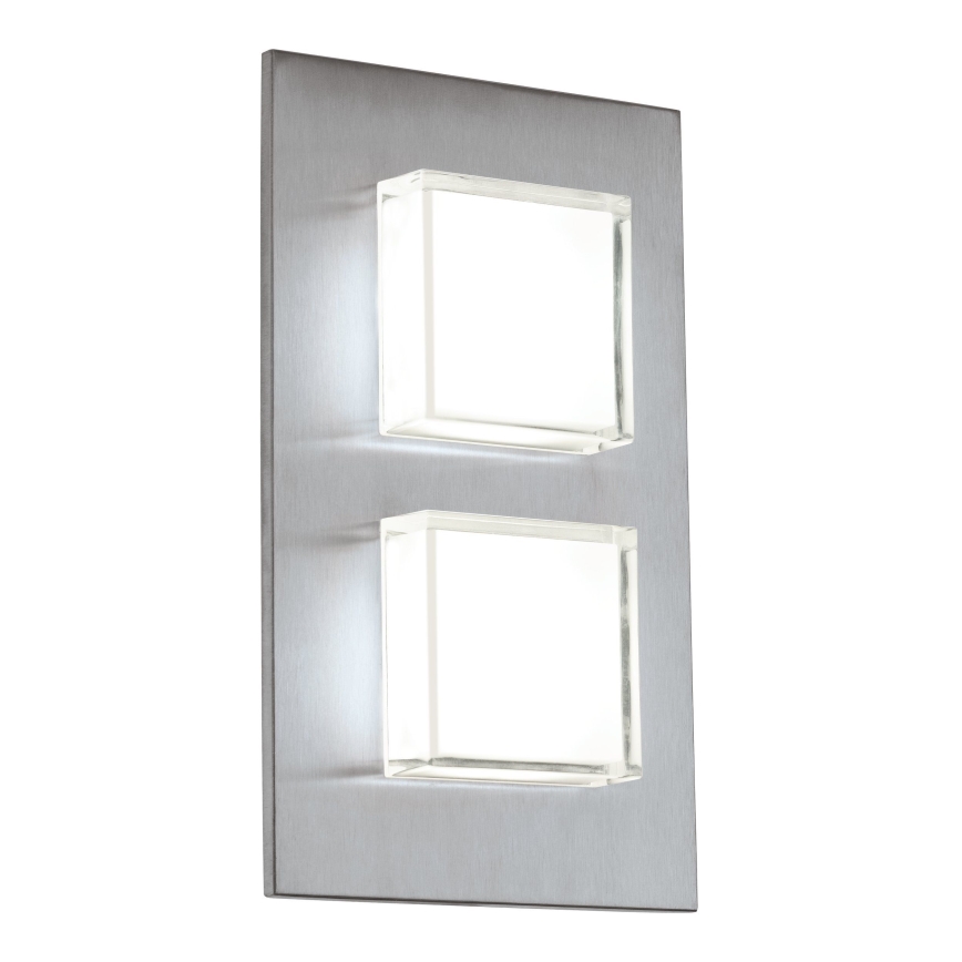 Eglo 93365 - LED Екстериорна Стенна лампа PIAS 2xLED/2,5W/230V IP44
