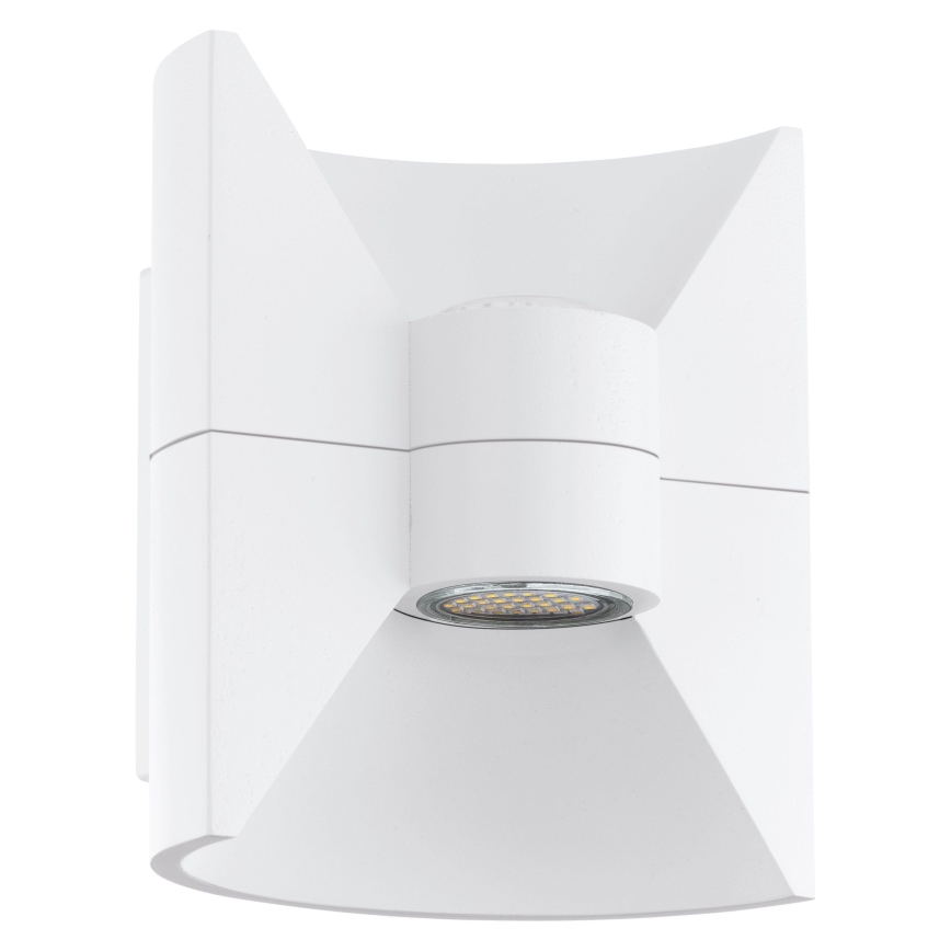 Eglo 93367 - LED външно стенно осветително тяло REDONDO бяло 2xLED-SMD/2,5W/230V IP44