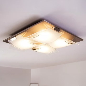 Eglo 93398 - Лампа за таван GUADIANO 4xGX53/7W/230V