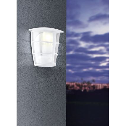 Eglo - LED Екстериорен аплик 1xE27/8,5W/230V IP44