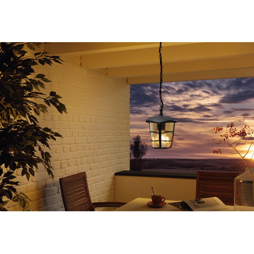 Eglo 93406 - LED външен полилей ALORIA 1xE27/8,5W/230V IP44