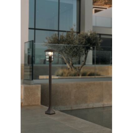 Eglo - LED външна лампа 1xE27/8,5W/230V IP44 черна