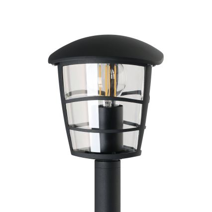 Eglo - LED външна лампа 1xE27/8,5W/230V IP44 черна