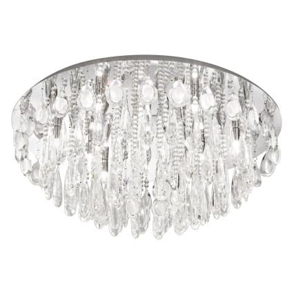 Eglo 93434 - Плафон CALAONDA 10xG9/33W/230V диаметър 76 см