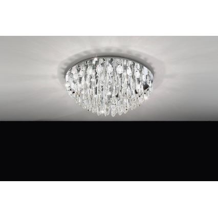 Eglo 93434 - Плафон CALAONDA 10xG9/33W/230V диаметър 76 см