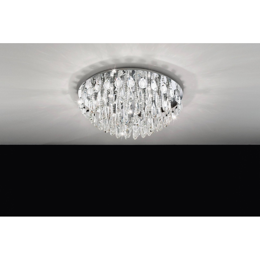 Eglo 93434 - Плафон CALAONDA 10xG9/33W/230V диаметър 76 см