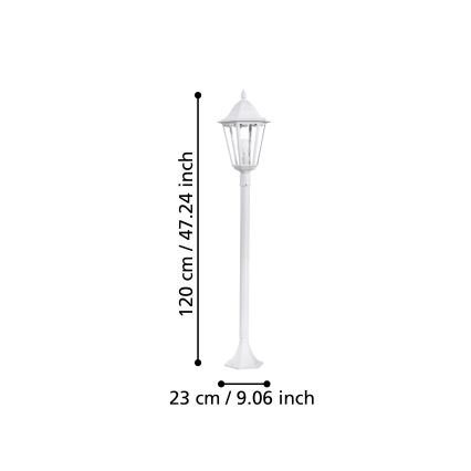Eglo - Екстериорна лампа E27/60W/230V IP44