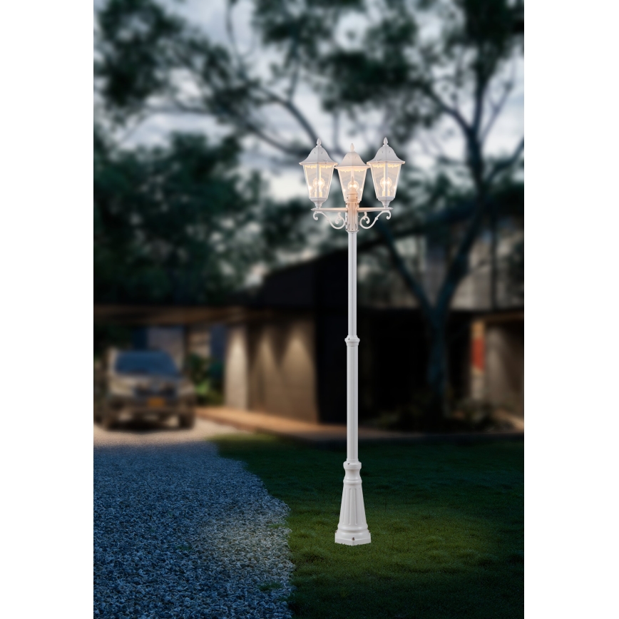 Eglo - Екстериорна лампа 3xE27/60W/230V IP44