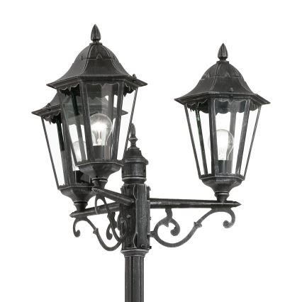 Eglo - Екстериорна лампа 3xE27/60W/230V IP44