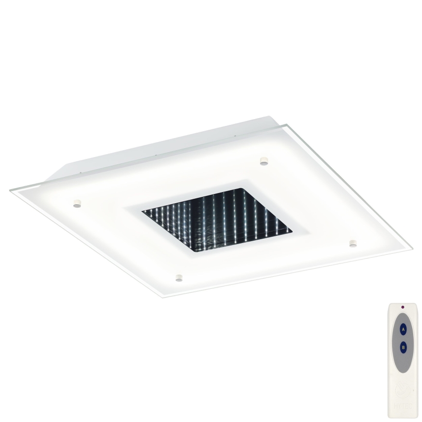 Eglo 93659 - LED плафониера LICOSA LED/24W + LED/2,6W + дистанционно управление