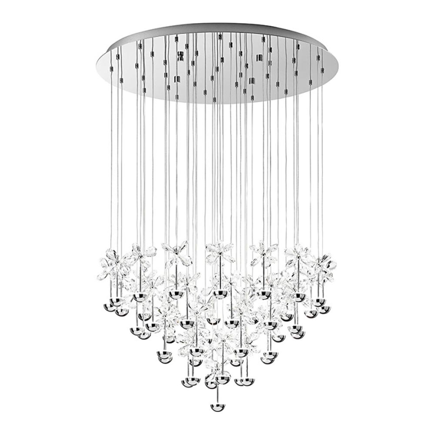 Eglo 93661 - LED Пендел PIANOPOLI 43xLED/2,5W/230V