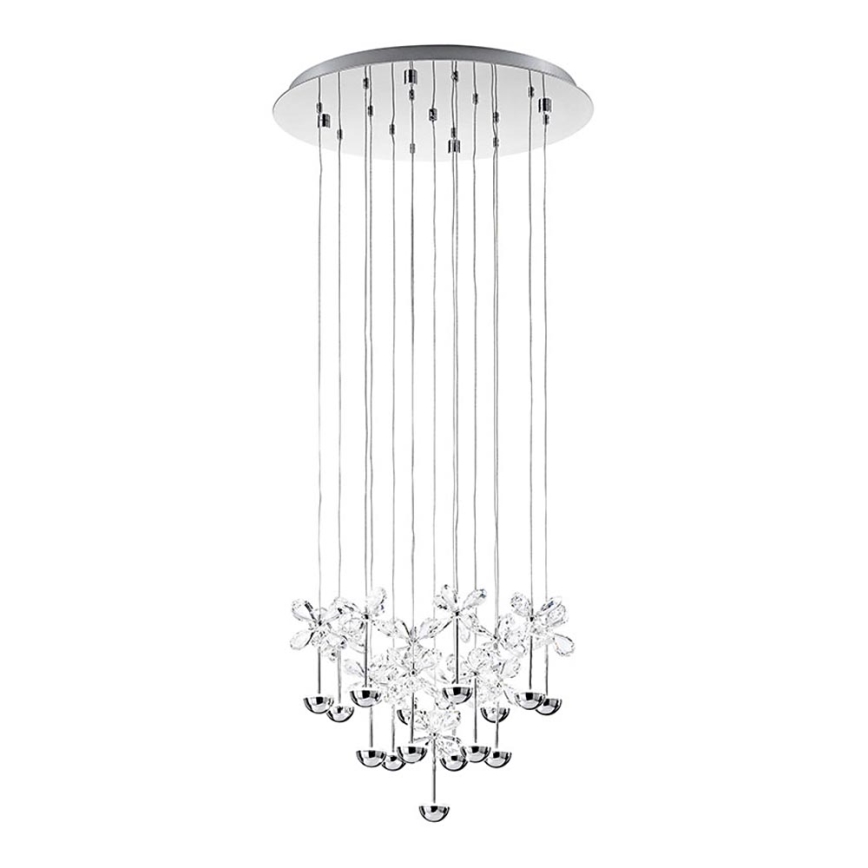 Eglo 93662 - LED Пендел PIANOPOLI 15xLED/2,5W/230V