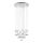 Eglo 93662 - LED Пендел PIANOPOLI 15xLED/2,5W/230V