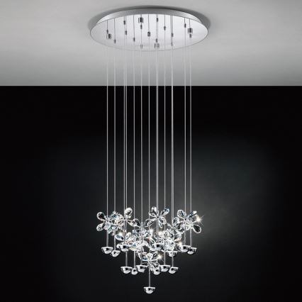 Eglo 93662 - LED Пендел PIANOPOLI 15xLED/2,5W/230V