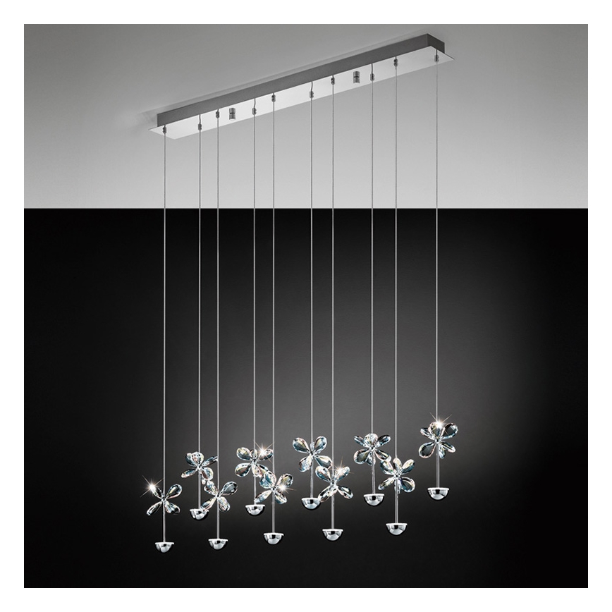 Eglo - LED полилей с кабел 10xLED/2,5W/230V