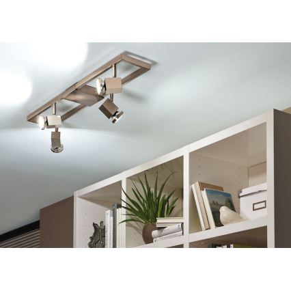 Eglo - LED Точково осветително тяло 4xGU10/5W/230V