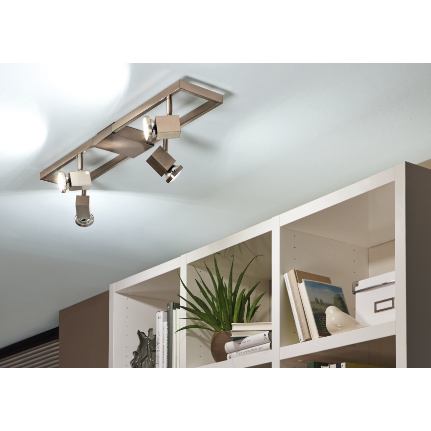 Eglo - LED Точково осветително тяло 4xGU10/5W/230V