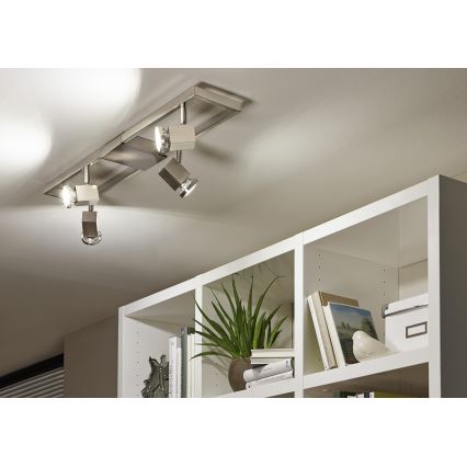 Eglo - LED Точково осветително тяло 4xGU10/5W/230V