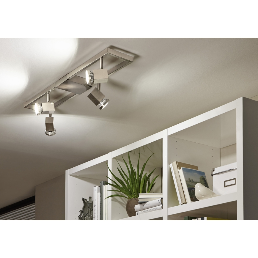 Eglo - LED Точково осветително тяло 4xGU10/5W/230V