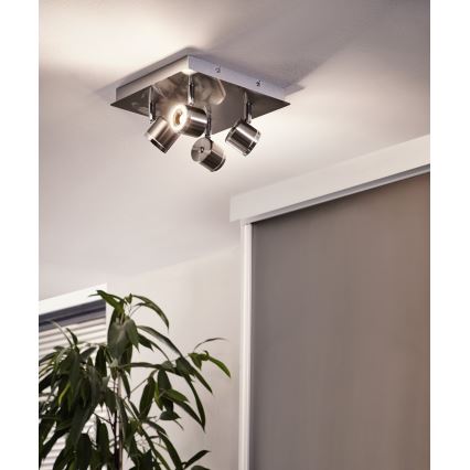 Eglo 93696 - LED Точково осветително тяло PIERINO 4xLED/5W/230V