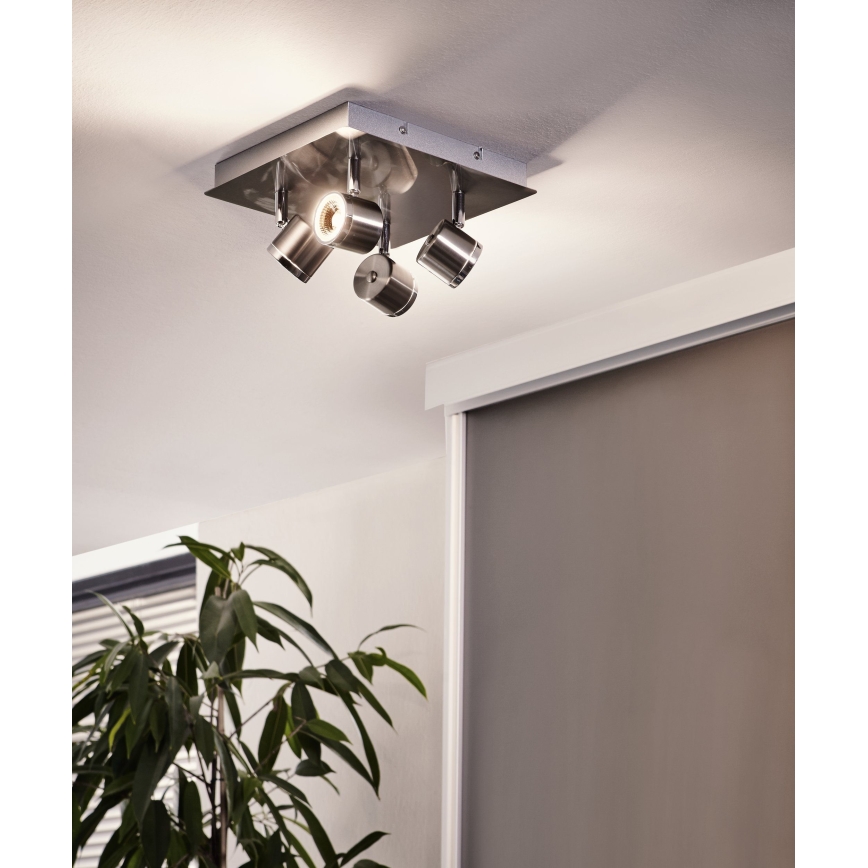 Eglo 93696 - LED Точково осветително тяло PIERINO 4xLED/5W/230V