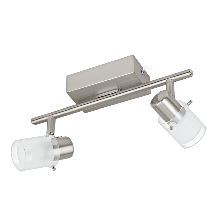 Eglo 93702 - LED Точково осветително тяло ORVIETO 1 2xLED/3,3W/230V