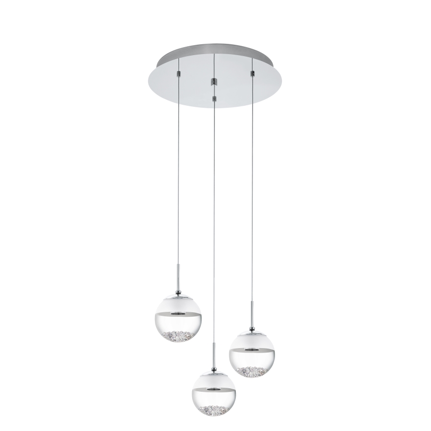 Eglo - LED Полилей 3xLED/5W/230V