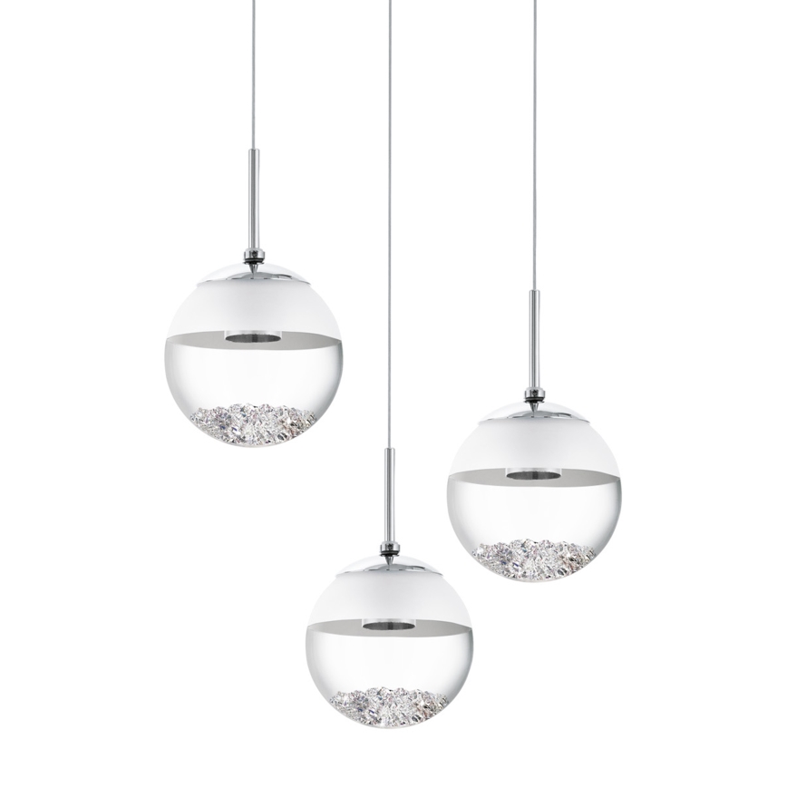 Eglo - LED Полилей 3xLED/5W/230V