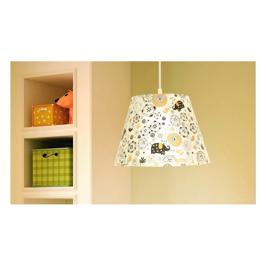 Eglo 93718 - Детски Полилей MOLOVE 1xE27/60W/230V